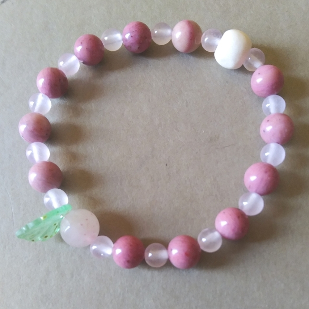 'Berry Pink' Bracelet - Lg